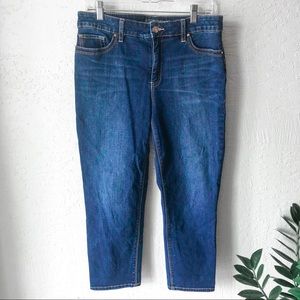 CHICO’S | so lifting crop denim jeans size 0.5